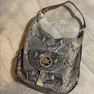 Michael Kors Snake Skin Purse